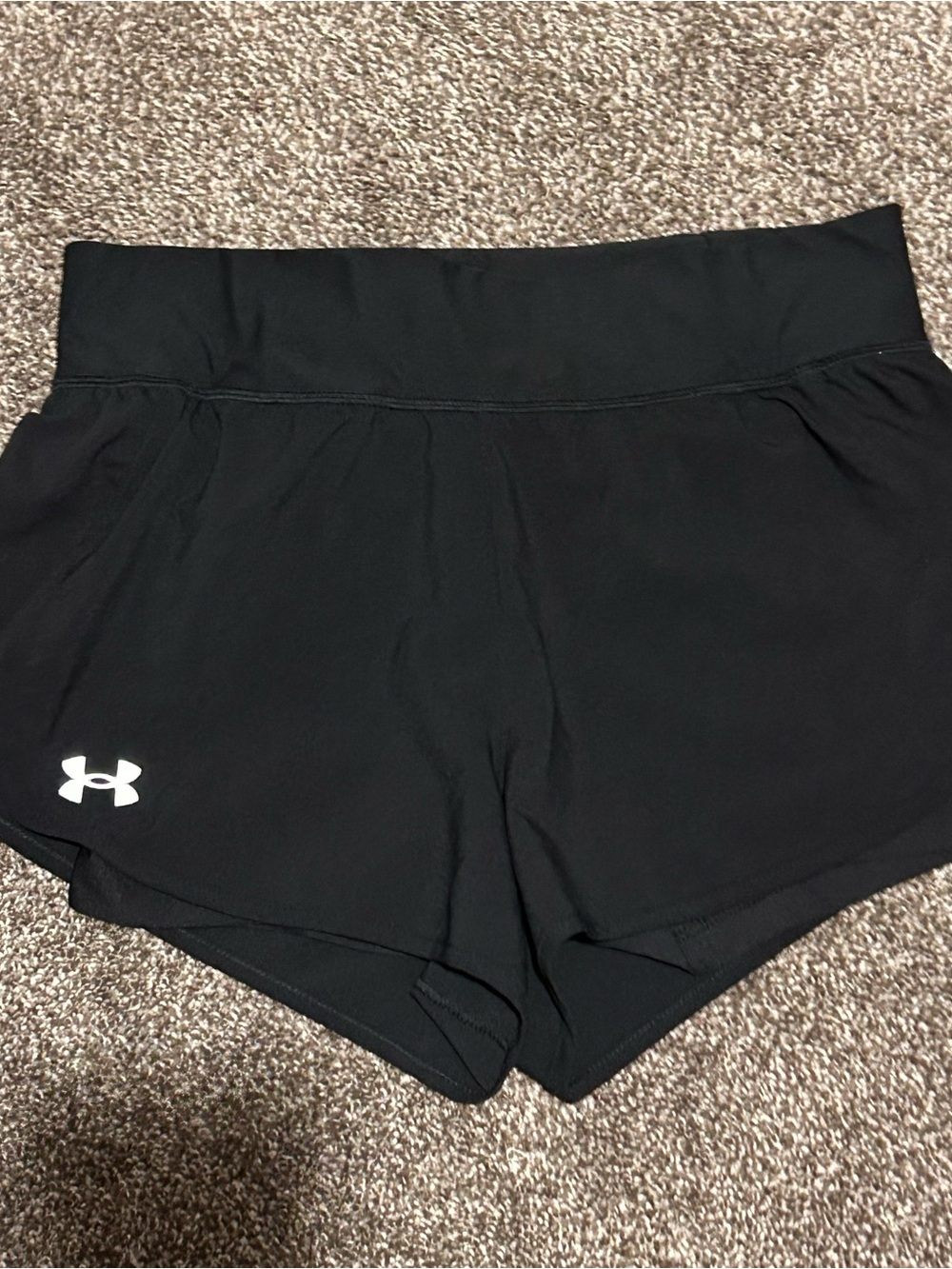 Under Armour Women’s Black Athletic Running Shorts